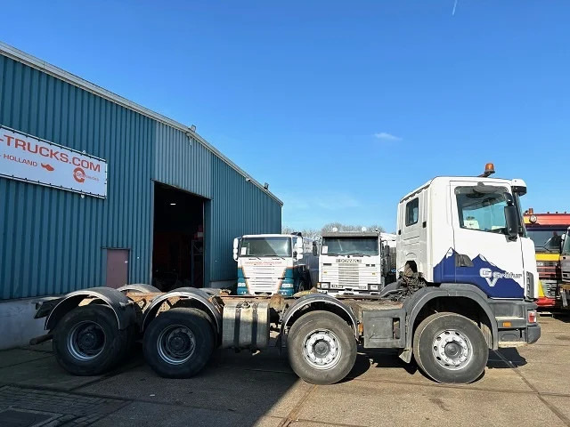 Scania R124-420 C 8x4 FULL STEEL CHASSIS (EURO 3 / FULL STEEL SUSPENSION / REDUCTION AXLES / GRS900 GEARBOX) - Φορτηγό σασί: φωτογραφία 2 Scania R124-420 C 8x4 FULL STEEL CHASSIS (EURO 3 / FULL STEEL SUSPENSION / REDUCTION AXLES / GRS900 GEARBOX) - Φορτηγό σασί: φωτογραφία 2