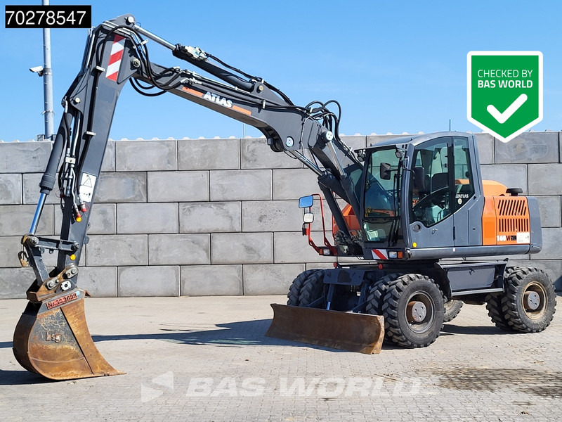 Atlas 160W WEIGHT FROM BROCHURE! - Τροχοφόρος εκσκαφέας: φωτογραφία 1 Atlas 160W WEIGHT FROM BROCHURE! - Τροχοφόρος εκσκαφέας: φωτογραφία 1