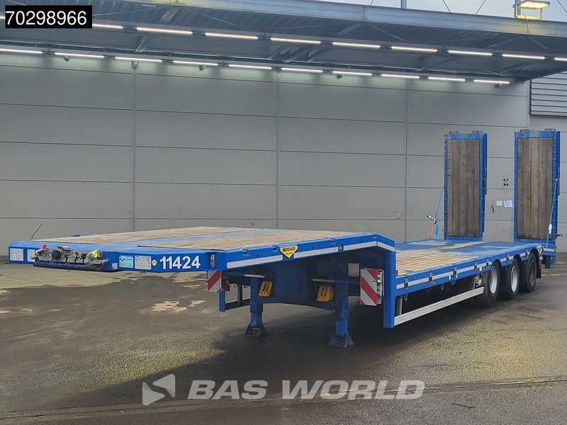 Broshuis 3ASD-18-30/0 Lift + Steering Axle Hydraulic Ramps - Επικαθήμενο με χαμηλό δάπεδο: φωτογραφία 2 Broshuis 3ASD-18-30/0 Lift + Steering Axle Hydraulic Ramps - Επικαθήμενο με χαμηλό δάπεδο: φωτογραφία 2