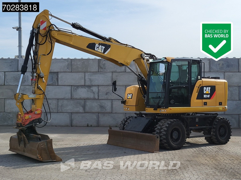 Caterpillar M314 F - Τροχοφόρος εκσκαφέας: φωτογραφία 1 Caterpillar M314 F - Τροχοφόρος εκσκαφέας: φωτογραφία 1