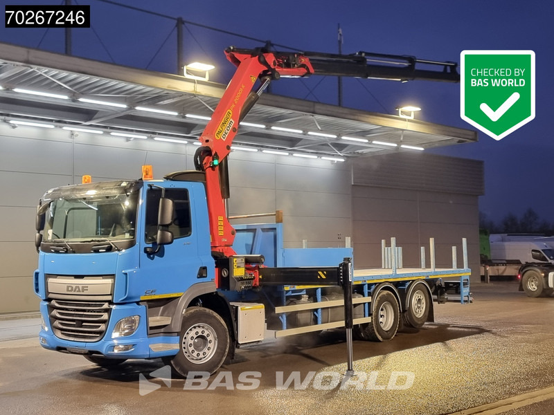 DAF CF 330 6X2 Palfinger PK20001 Kran Crane Rotator Lift+Lenkachse Euro 6 - Φορτηγό με ανοιχτή καρότσα, Φορτηγό με γερανό: φωτογραφία 1 DAF CF 330 6X2 Palfinger PK20001 Kran Crane Rotator Lift+Lenkachse Euro 6 - Φορτηγό με ανοιχτή καρότσα, Φορτηγό με γερανό: φωτογραφία 1