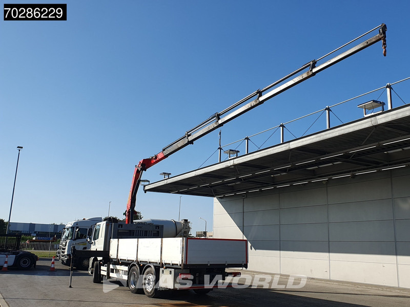 DAF CF 370 CF 6X2 Palfinger PK19.001 SLD D Kran Crane ACC Lift+lenkasche Euro 6 - Φορτηγό με ανοιχτή καρότσα, Φορτηγό με γερανό: φωτογραφία 2 DAF CF 370 CF 6X2 Palfinger PK19.001 SLD D Kran Crane ACC Lift+lenkasche Euro 6 - Φορτηγό με ανοιχτή καρότσα, Φορτηγό με γερανό: φωτογραφία 2