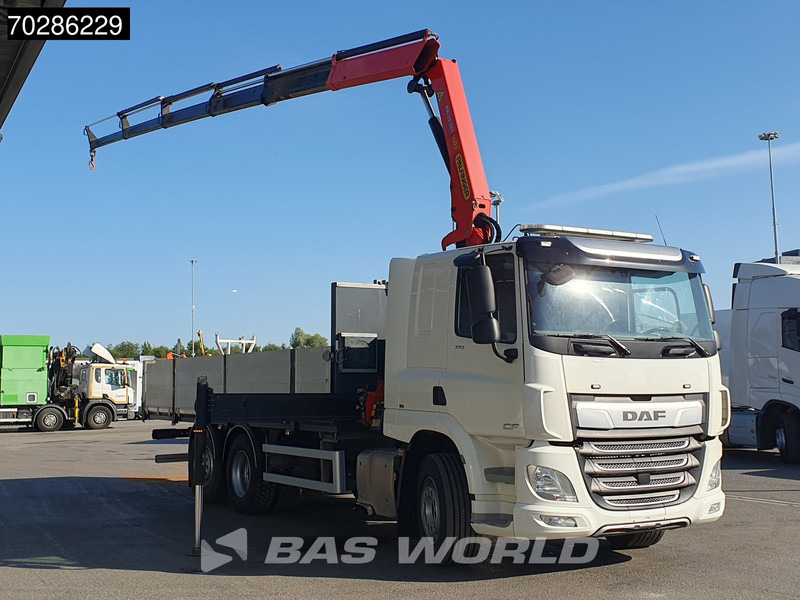 DAF CF 370 CF 6X2 Palfinger PK19.001 SLD D Kran Crane ACC Lift+lenkasche Euro 6 - Φορτηγό με ανοιχτή καρότσα, Φορτηγό με γερανό: φωτογραφία 3 DAF CF 370 CF 6X2 Palfinger PK19.001 SLD D Kran Crane ACC Lift+lenkasche Euro 6 - Φορτηγό με ανοιχτή καρότσα, Φορτηγό με γερανό: φωτογραφία 3