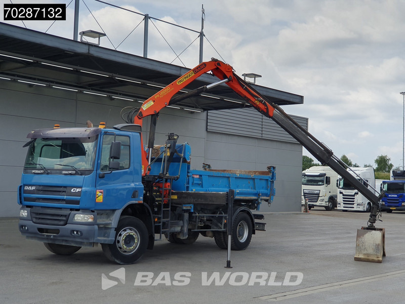 DAF CF75.310 4X2 Manual Big-Axle Steelsuspension Palfinger Euro 3 - Φορτηγό ανατρεπόμενο, Φορτηγό με γερανό: φωτογραφία 5 DAF CF75.310 4X2 Manual Big-Axle Steelsuspension Palfinger Euro 3 - Φορτηγό ανατρεπόμενο, Φορτηγό με γερανό: φωτογραφία 5