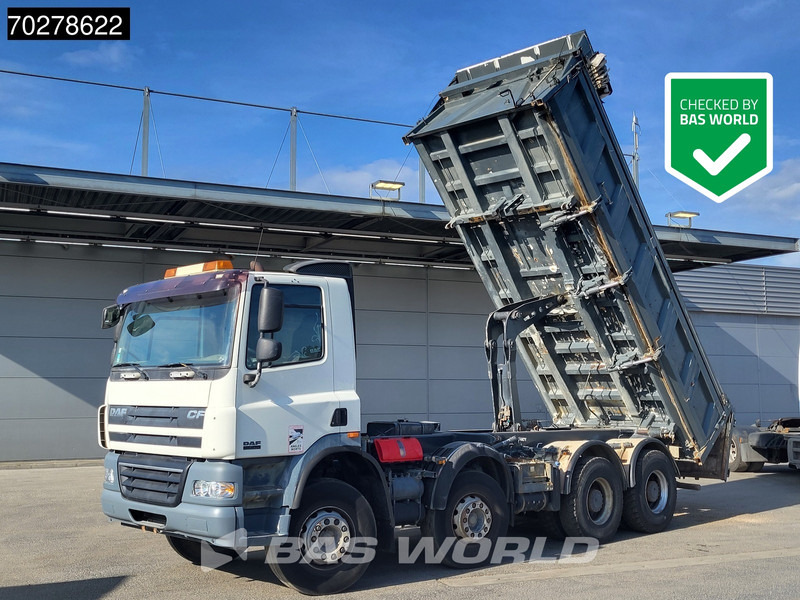 DAF CF85.410 8X4 13m3 Meiller 2-side tipper Big-Axle steel suspension Automatic Euro 4 - Φορτηγό ανατρεπόμενο: φωτογραφία 1 DAF CF85.410 8X4 13m3 Meiller 2-side tipper Big-Axle steel suspension Automatic Euro 4 - Φορτηγό ανατρεπόμενο: φωτογραφία 1