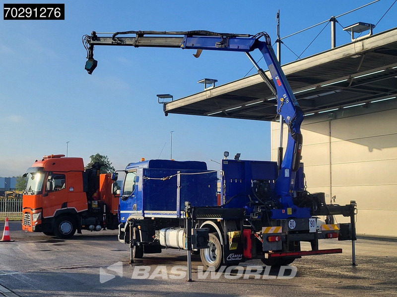 DAF LF 260 LF 4X2 HIAB 111 B-2 Hiduo Crane Automatic ACC Euro 6 - Φορτηγό με ανοιχτή καρότσα, Φορτηγό με γερανό: φωτογραφία 2 DAF LF 260 LF 4X2 HIAB 111 B-2 Hiduo Crane Automatic ACC Euro 6 - Φορτηγό με ανοιχτή καρότσα, Φορτηγό με γερανό: φωτογραφία 2