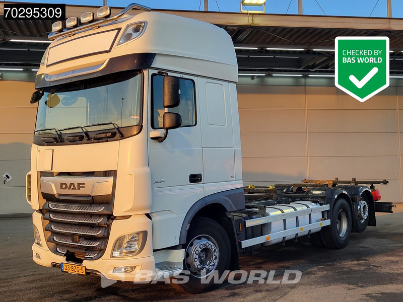DAF XF 450 XF 6X2 NL-Truck Retarder 2xTanks Lift-axle Standairco ACC Euro 6 - Φορτηγό μεταφοράς εμπορευματοκιβωτίων/ Κινητό αμάξωμα: φωτογραφία 1 DAF XF 450 XF 6X2 NL-Truck Retarder 2xTanks Lift-axle Standairco ACC Euro 6 - Φορτηγό μεταφοράς εμπορευματοκιβωτίων/ Κινητό αμάξωμα: φωτογραφία 1