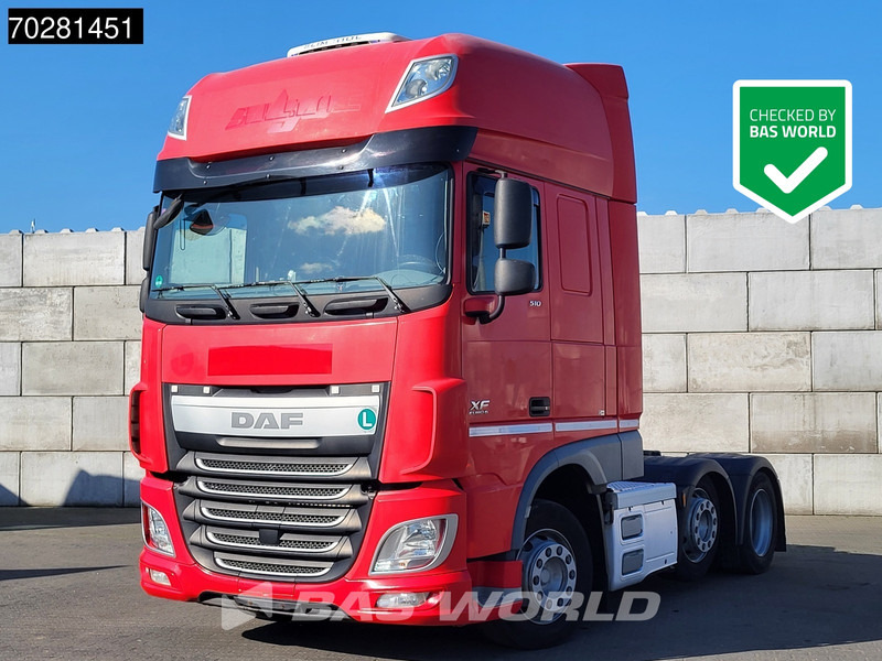 DAF XF 510 6X2 SSC Manual Retarder Lift+Lenkachse Standklima Euro 6 - Τράκτορας: φωτογραφία 1 DAF XF 510 6X2 SSC Manual Retarder Lift+Lenkachse Standklima Euro 6 - Τράκτορας: φωτογραφία 1