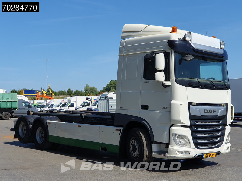 Φορτηγό φόρτωσης γάντζου DAF XF 530 XF 6X2 NL-Truck VDL Hooklift Standklima Automatic ACC Euro 6: φωτογραφία 6