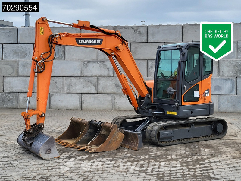 Doosan DX63-3 - Μίνι εκσκαφέας: φωτογραφία 1 Doosan DX63-3 - Μίνι εκσκαφέας: φωτογραφία 1