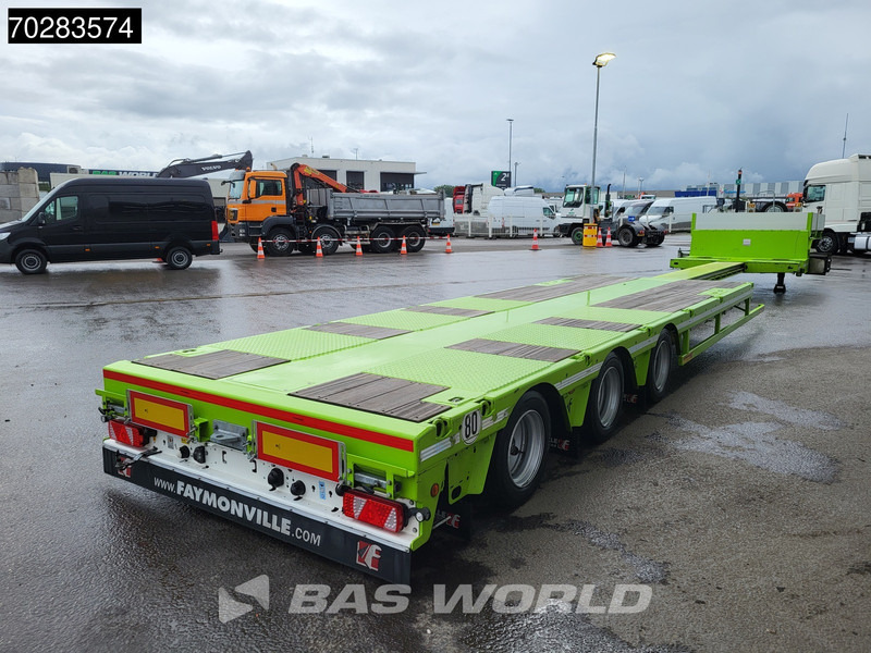 Faymonville F-S43-1AAF 3 axles Extendable Twistlocks 3x Hydraulic Steering Galvanised - Επικαθήμενο με χαμηλό δάπεδο: φωτογραφία 5 Faymonville F-S43-1AAF 3 axles Extendable Twistlocks 3x Hydraulic Steering Galvanised - Επικαθήμενο με χαμηλό δάπεδο: φωτογραφία 5