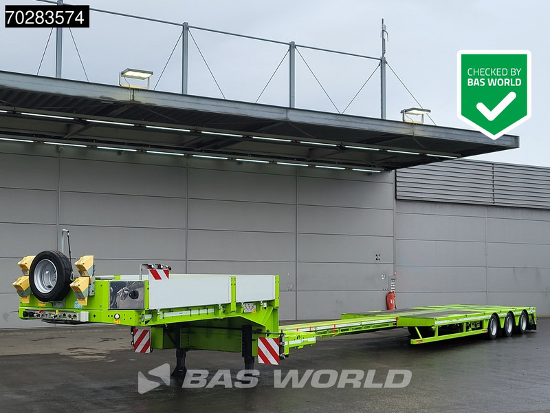Faymonville F-S43-1AAF 3 axles Extendable Twistlocks 3x Hydraulic Steering Galvanised - Επικαθήμενο με χαμηλό δάπεδο: φωτογραφία 1 Faymonville F-S43-1AAF 3 axles Extendable Twistlocks 3x Hydraulic Steering Galvanised - Επικαθήμενο με χαμηλό δάπεδο: φωτογραφία 1