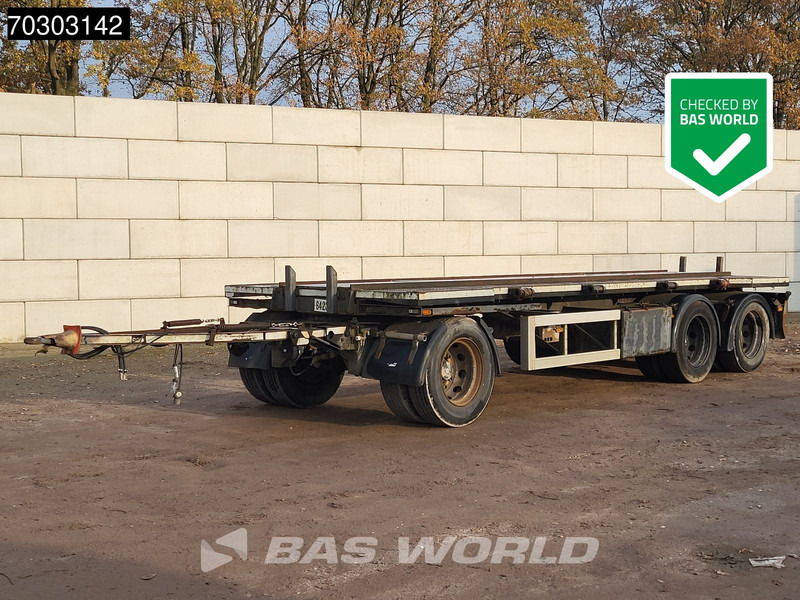 GS Meppel AC-2800 N 3 axles Lift + Steering Axle 20ft - Ρυμούλκα γάντζος/ Αλυσιδάκι: φωτογραφία 1 GS Meppel AC-2800 N 3 axles Lift + Steering Axle 20ft - Ρυμούλκα γάντζος/ Αλυσιδάκι: φωτογραφία 1