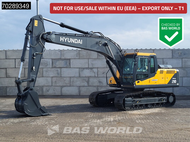 Hyundai R210 - Ερπυστριοφόρος εκσκαφέας: φωτογραφία 1 Hyundai R210 - Ερπυστριοφόρος εκσκαφέας: φωτογραφία 1