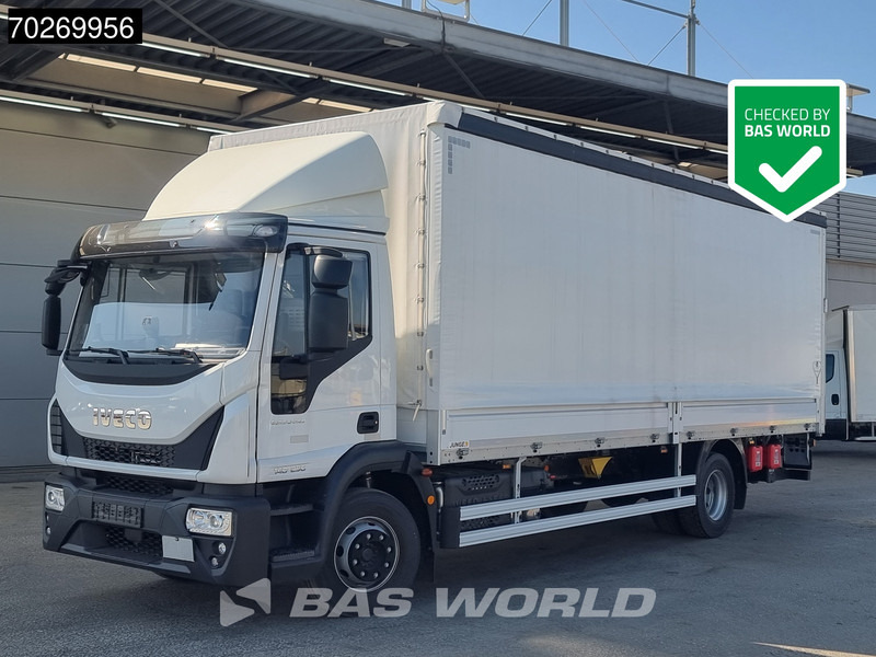 Iveco Eurocargo 140E250 4X2 NEW! 14tonner Ladebordwand Automatic ACC Euro 6 - Φορτηγό μουσαμάς: φωτογραφία 1 Iveco Eurocargo 140E250 4X2 NEW! 14tonner Ladebordwand Automatic ACC Euro 6 - Φορτηγό μουσαμάς: φωτογραφία 1
