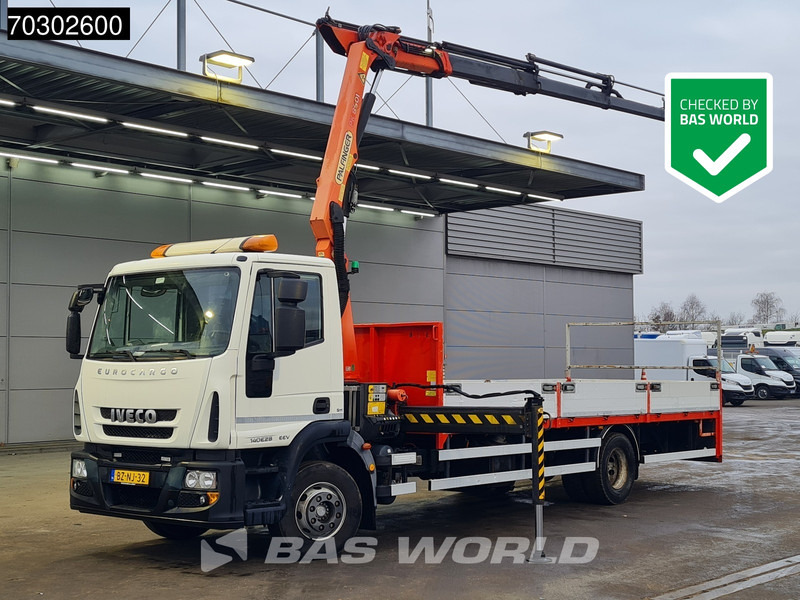 Iveco Eurocargo 140E280 Eurocargo 4X2 14tons NL-Truck Palfinger PK 8501 Crane Remote Automatic Euro 5 - Φορτηγό με ανοιχτή καρότσα, Φορτηγό με γερανό: φωτογραφία 1 Iveco Eurocargo 140E280 Eurocargo 4X2 14tons NL-Truck Palfinger PK 8501 Crane Remote Automatic Euro 5 - Φορτηγό με ανοιχτή καρότσα, Φορτηγό με γερανό: φωτογραφία 1