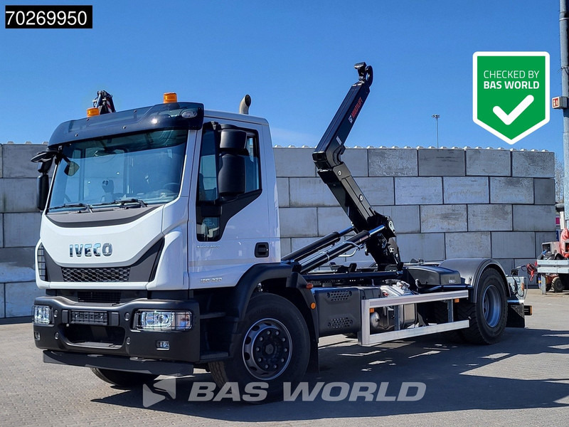 Iveco Eurocargo 180E320 4X2 NEW! 14tons Hiab Multilift ULT14S51 ACC Euro 6 - Φορτηγό φόρτωσης γάντζου: φωτογραφία 1 Iveco Eurocargo 180E320 4X2 NEW! 14tons Hiab Multilift ULT14S51 ACC Euro 6 - Φορτηγό φόρτωσης γάντζου: φωτογραφία 1