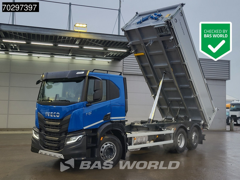 Iveco S-Way 420 6X2 NEW! 17m3 3-way KH kipper Lift+Steering axle Automatic Euro 6 - Φορτηγό ανατρεπόμενο: φωτογραφία 1 Iveco S-Way 420 6X2 NEW! 17m3 3-way KH kipper Lift+Steering axle Automatic Euro 6 - Φορτηγό ανατρεπόμενο: φωτογραφία 1