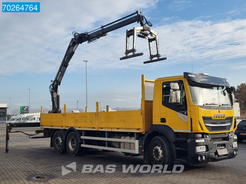 Iveco Stralis 310 6X2 RHD! Atlas 135.2VE-A11 Crane Lift-lenkachse ACC Euro 6 - Φορτηγό με ανοιχτή καρότσα, Φορτηγό με γερανό: φωτογραφία 3 Iveco Stralis 310 6X2 RHD! Atlas 135.2VE-A11 Crane Lift-lenkachse ACC Euro 6 - Φορτηγό με ανοιχτή καρότσα, Φορτηγό με γερανό: φωτογραφία 3