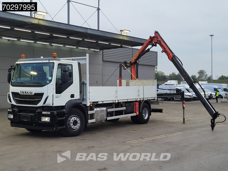 Iveco Stralis 310 Stralis 4X2 Palfinger PK12002 Crane Kran rotator Steelsuspension Automatic Euro 6 - Φορτηγό με ανοιχτή καρότσα, Φορτηγό με γερανό: φωτογραφία 5 Iveco Stralis 310 Stralis 4X2 Palfinger PK12002 Crane Kran rotator Steelsuspension Automatic Euro 6 - Φορτηγό με ανοιχτή καρότσα, Φορτηγό με γερανό: φωτογραφία 5