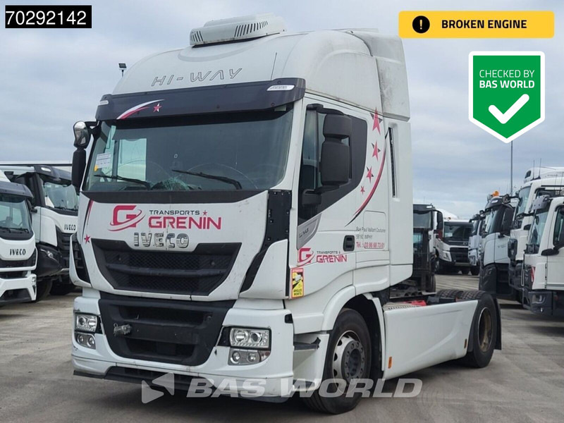 Iveco Stralis 510 4X2 BROKEN ENGINE!! Retarder Standairco ACC Euro 6 - Τράκτορας: φωτογραφία 1 Iveco Stralis 510 4X2 BROKEN ENGINE!! Retarder Standairco ACC Euro 6 - Τράκτορας: φωτογραφία 1