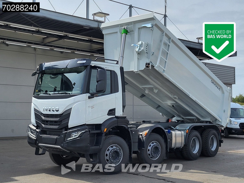 Iveco T-WAY 450 8X4 New! 20m3 Cantoni Tipper Steelsuspension Big-Axle Automatic Euro 6 - Φορτηγό ανατρεπόμενο: φωτογραφία 1 Iveco T-WAY 450 8X4 New! 20m3 Cantoni Tipper Steelsuspension Big-Axle Automatic Euro 6 - Φορτηγό ανατρεπόμενο: φωτογραφία 1