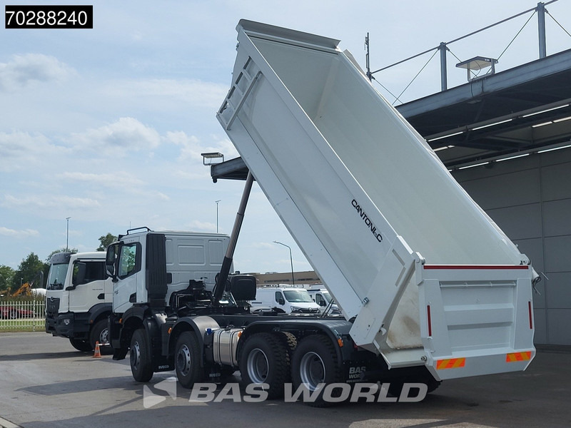 Iveco T-WAY 450 8X4 New! 20m3 Cantoni Tipper Steelsuspension Big-Axle Automatic Euro 6 - Φορτηγό ανατρεπόμενο: φωτογραφία 3 Iveco T-WAY 450 8X4 New! 20m3 Cantoni Tipper Steelsuspension Big-Axle Automatic Euro 6 - Φορτηγό ανατρεπόμενο: φωτογραφία 3