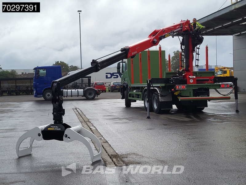 Iveco T-Way 450 6X6 UNUSED! Palfinger Q150Z Crane Retarder Holztransport Big-Axle LED Euro 6 - Φορτηγό ξυλείας, Φορτηγό με γερανό: φωτογραφία 5 Iveco T-Way 450 6X6 UNUSED! Palfinger Q150Z Crane Retarder Holztransport Big-Axle LED Euro 6 - Φορτηγό ξυλείας, Φορτηγό με γερανό: φωτογραφία 5