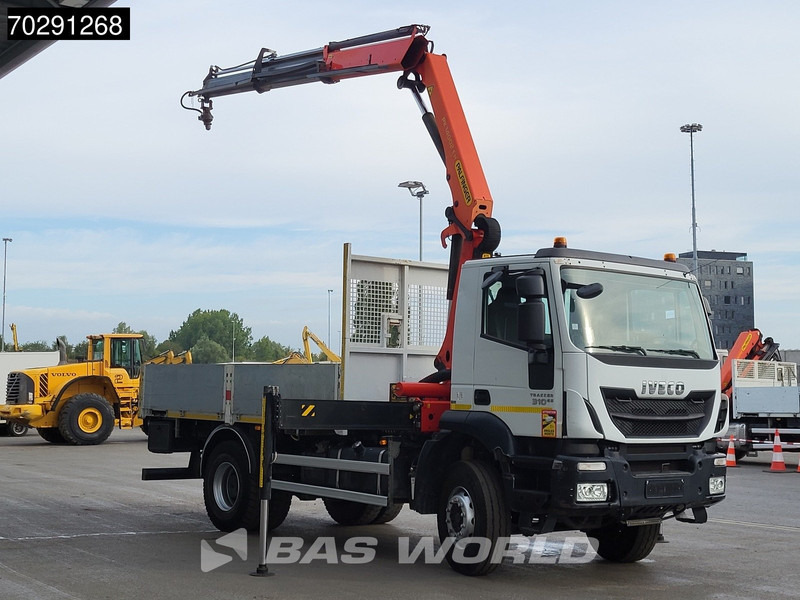 Iveco Trakker 310 4X2 Palfinger PK14002 EH Crane Kran Rotator Steelsuspension Big-Axle Manual Euro 6 - Φορτηγό με ανοιχτή καρότσα, Φορτηγό με γερανό: φωτογραφία 3 Iveco Trakker 310 4X2 Palfinger PK14002 EH Crane Kran Rotator Steelsuspension Big-Axle Manual Euro 6 - Φορτηγό με ανοιχτή καρότσα, Φορτηγό με γερανό: φωτογραφία 3
