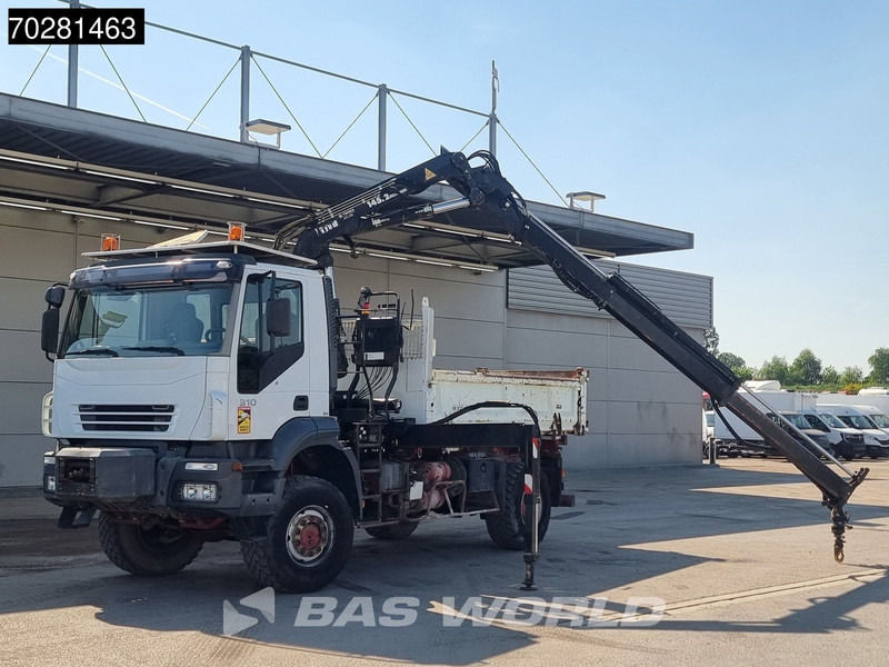 Iveco Trakker 310 4X4 Atlas 145.2-A2 Kran Crane 4x4 Big axle 6m3 3 sided tipper Euro 4 - Φορτηγό ανατρεπόμενο, Φορτηγό με γερανό: φωτογραφία 5 Iveco Trakker 310 4X4 Atlas 145.2-A2 Kran Crane 4x4 Big axle 6m3 3 sided tipper Euro 4 - Φορτηγό ανατρεπόμενο, Φορτηγό με γερανό: φωτογραφία 5