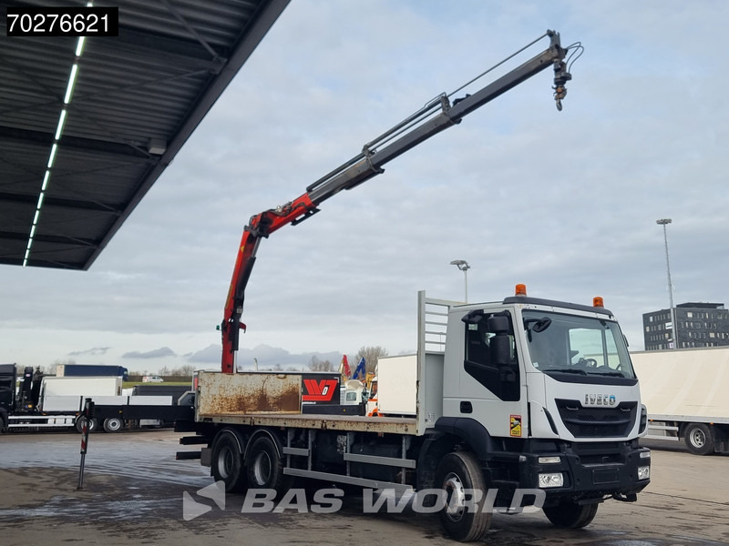 Iveco Trakker 360 6X4 Palfinger PK17.001 SLD Remote Steelsuspension Big-Axle - Φορτηγό με ανοιχτή καρότσα, Φορτηγό με γερανό: φωτογραφία 3 Iveco Trakker 360 6X4 Palfinger PK17.001 SLD Remote Steelsuspension Big-Axle - Φορτηγό με ανοιχτή καρότσα, Φορτηγό με γερανό: φωτογραφία 3
