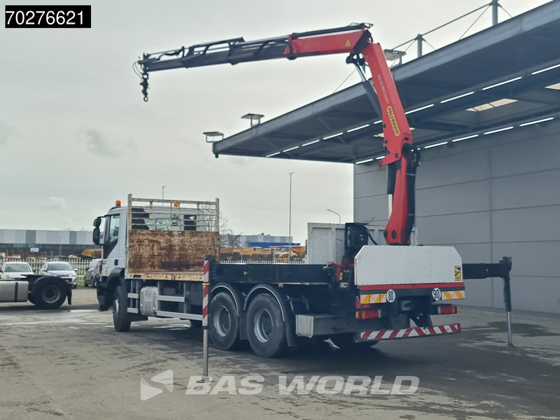 Iveco Trakker 360 6X4 Palfinger PK17.001 SLD Remote Steelsuspension Big-Axle - Φορτηγό με ανοιχτή καρότσα, Φορτηγό με γερανό: φωτογραφία 2 Iveco Trakker 360 6X4 Palfinger PK17.001 SLD Remote Steelsuspension Big-Axle - Φορτηγό με ανοιχτή καρότσα, Φορτηγό με γερανό: φωτογραφία 2