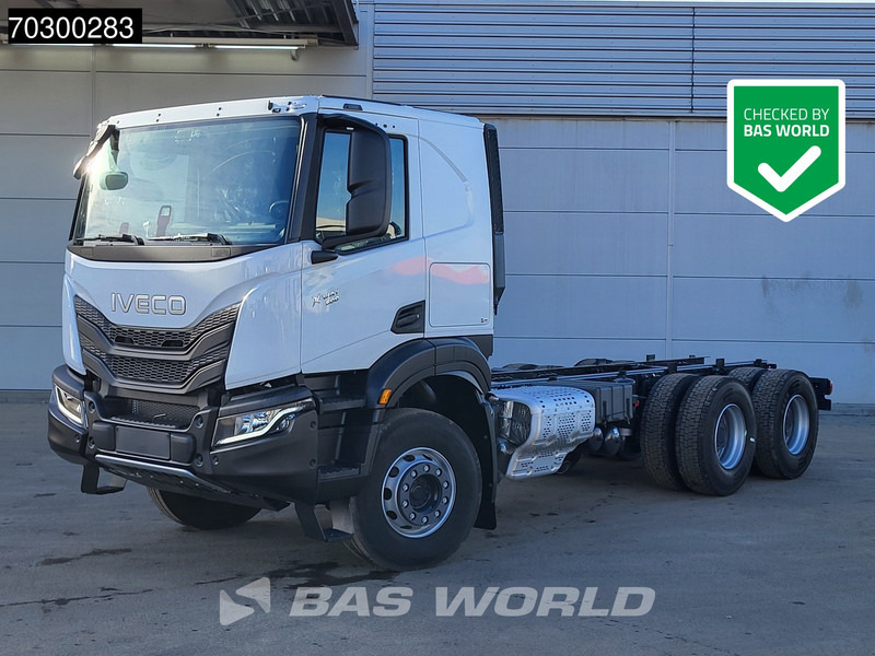 Iveco X-Way 500 X-Way 6X4 NEW 6x4 chassis Sleepercab Rear Air suspension Automatic Euro 6 - Φορτηγό σασί: φωτογραφία 1 Iveco X-Way 500 X-Way 6X4 NEW 6x4 chassis Sleepercab Rear Air suspension Automatic Euro 6 - Φορτηγό σασί: φωτογραφία 1