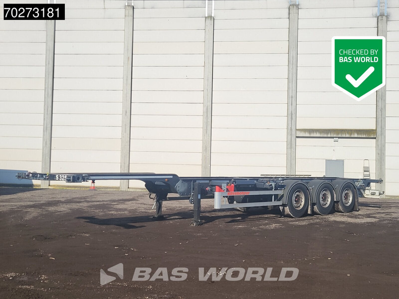 Kässbohrer CSRIL0S0E123 3 axles - Επικαθήμενο μεταφοράς εμπορευματοκιβωτίων/ Κινητό αμάξωμα: φωτογραφία 1 Kässbohrer CSRIL0S0E123 3 axles - Επικαθήμενο μεταφοράς εμπορευματοκιβωτίων/ Κινητό αμάξωμα: φωτογραφία 1