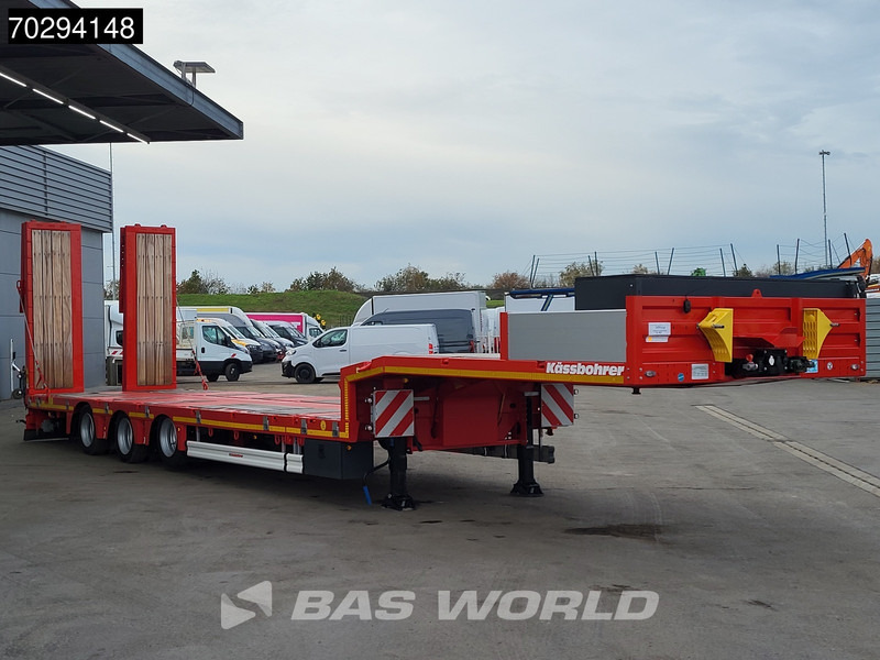 Νέα Επικαθήμενο με χαμηλό δάπεδο Kässbohrer LB3E 3 axles Steering+Lift Axle Extendable Ramps: φωτογραφία 6 Νέα Επικαθήμενο με χαμηλό δάπεδο Kässbohrer LB3E 3 axles Steering+Lift Axle Extendable Ramps: φωτογραφία 6