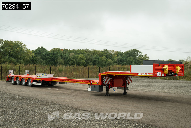 Kässbohrer LB4E 4 axles Extendable - 615cm 1x Lift + 2xSteering Axle - Επικαθήμενο με χαμηλό δάπεδο: φωτογραφία 3 Kässbohrer LB4E 4 axles Extendable - 615cm 1x Lift + 2xSteering Axle - Επικαθήμενο με χαμηλό δάπεδο: φωτογραφία 3