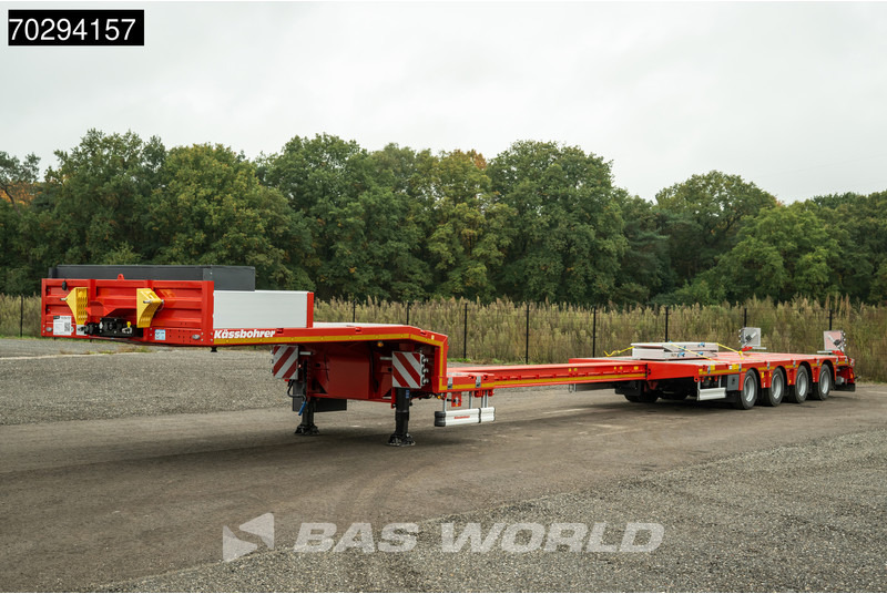Kässbohrer LB4E 4 axles Extendable - 615cm 1x Lift + 2xSteering Axle - Επικαθήμενο με χαμηλό δάπεδο: φωτογραφία 2 Kässbohrer LB4E 4 axles Extendable - 615cm 1x Lift + 2xSteering Axle - Επικαθήμενο με χαμηλό δάπεδο: φωτογραφία 2