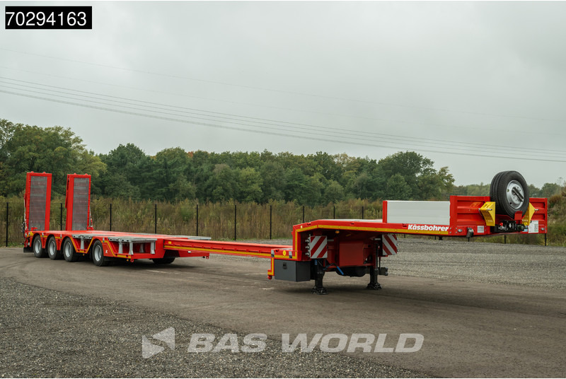 Kässbohrer LB4E 4 axles Hydr. Ramps 620cm-Extendable Lift+ 2x Steering Axle - Επικαθήμενο με χαμηλό δάπεδο: φωτογραφία 5 Kässbohrer LB4E 4 axles Hydr. Ramps 620cm-Extendable Lift+ 2x Steering Axle - Επικαθήμενο με χαμηλό δάπεδο: φωτογραφία 5