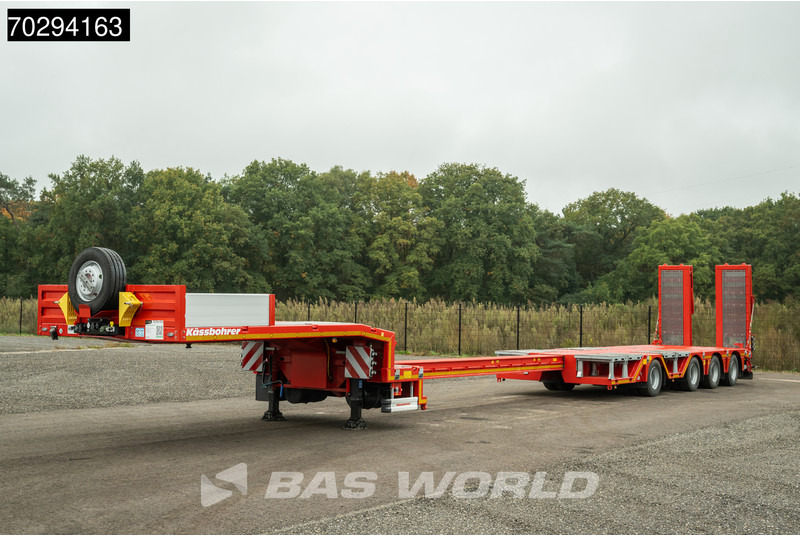Kässbohrer LB4E 4 axles Hydr. Ramps 620cm-Extendable Lift+ 2x Steering Axle - Επικαθήμενο με χαμηλό δάπεδο: φωτογραφία 2 Kässbohrer LB4E 4 axles Hydr. Ramps 620cm-Extendable Lift+ 2x Steering Axle - Επικαθήμενο με χαμηλό δάπεδο: φωτογραφία 2