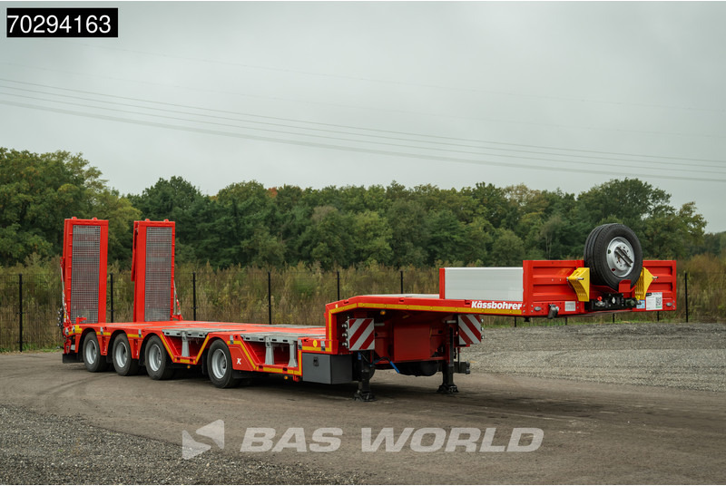 Kässbohrer LB4E 4 axles Hydr. Ramps 620cm-Extendable Lift+ 2x Steering Axle - Επικαθήμενο με χαμηλό δάπεδο: φωτογραφία 3 Kässbohrer LB4E 4 axles Hydr. Ramps 620cm-Extendable Lift+ 2x Steering Axle - Επικαθήμενο με χαμηλό δάπεδο: φωτογραφία 3