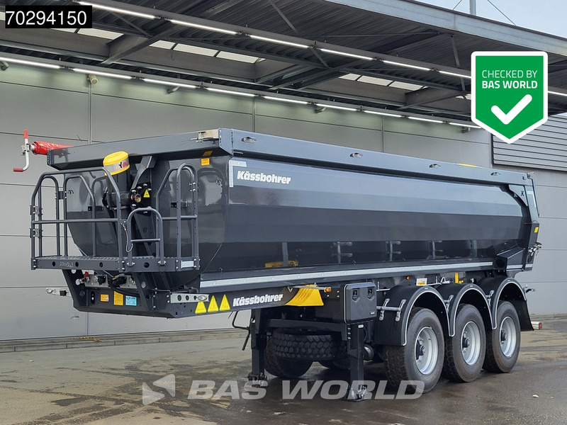 Kässbohrer XS 3 axles NEW 2xLiftaxle 24m3 Steel Tipper - Επικαθήμενο ανατρεπόμενο: φωτογραφία 1 Kässbohrer XS 3 axles NEW 2xLiftaxle 24m3 Steel Tipper - Επικαθήμενο ανατρεπόμενο: φωτογραφία 1