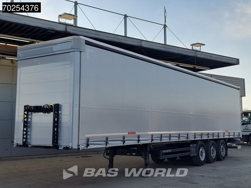 Kögel S24-1 3 axles Tailgate 2000kg NEW Liftachse Edscha LBW - Επικαθήμενο κουρτίνα: φωτογραφία 2 Kögel S24-1 3 axles Tailgate 2000kg NEW Liftachse Edscha LBW - Επικαθήμενο κουρτίνα: φωτογραφία 2