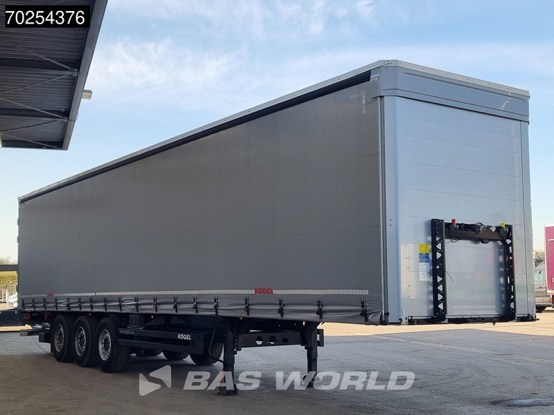Kögel S24-1 3 axles Tailgate 2000kg NEW Liftachse Edscha LBW - Επικαθήμενο κουρτίνα: φωτογραφία 5 Kögel S24-1 3 axles Tailgate 2000kg NEW Liftachse Edscha LBW - Επικαθήμενο κουρτίνα: φωτογραφία 5