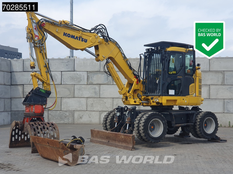 Komatsu PW118 MR -11 - Τροχοφόρος εκσκαφέας: φωτογραφία 1 Komatsu PW118 MR -11 - Τροχοφόρος εκσκαφέας: φωτογραφία 1
