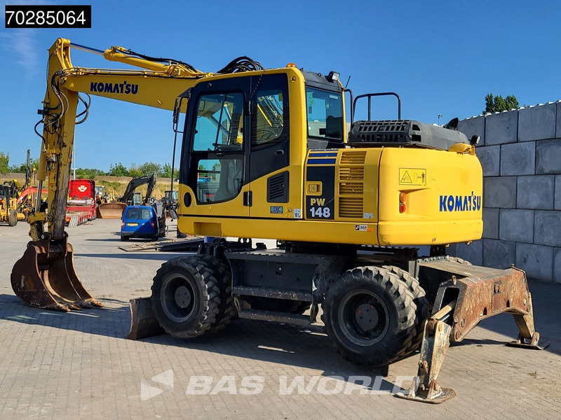 Komatsu PW148 -8 - Τροχοφόρος εκσκαφέας: φωτογραφία 5 Komatsu PW148 -8 - Τροχοφόρος εκσκαφέας: φωτογραφία 5