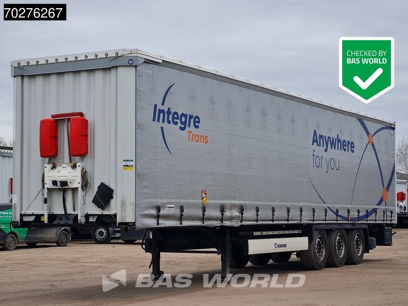 Krone SD 3 axles Edscha Anti Vandalismus plane - Επικαθήμενο κουρτίνα: φωτογραφία 1 Krone SD 3 axles Edscha Anti Vandalismus plane - Επικαθήμενο κουρτίνα: φωτογραφία 1