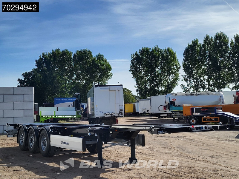 Krone SD NEW 20ft 30ft 40ft Liftachse - Επικαθήμενο μεταφοράς εμπορευματοκιβωτίων/ Κινητό αμάξωμα: φωτογραφία 3 Krone SD NEW 20ft 30ft 40ft Liftachse - Επικαθήμενο μεταφοράς εμπορευματοκιβωτίων/ Κινητό αμάξωμα: φωτογραφία 3