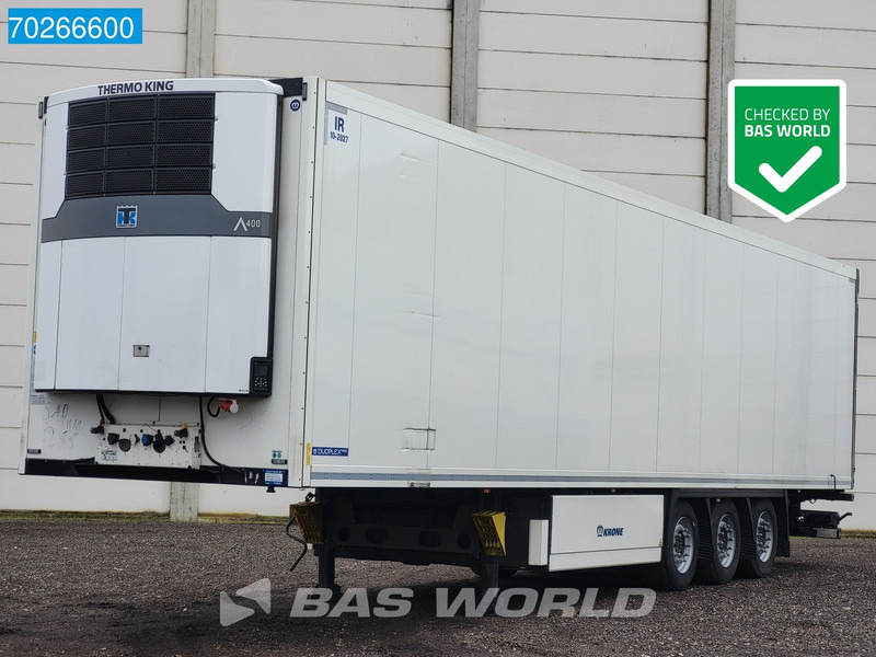 Krone Thermo King A400 Doppelstock Blumenbreit Liftachse Palettenkasten - Επικαθήμενο ψυγείο: φωτογραφία 1 Krone Thermo King A400 Doppelstock Blumenbreit Liftachse Palettenkasten - Επικαθήμενο ψυγείο: φωτογραφία 1