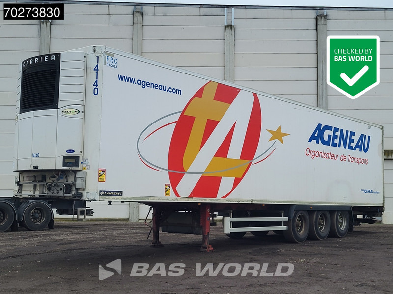 LAMBERET Carrier Vector 1850 Ladebordwande Blumenbreit Tailgate - Επικαθήμενο ψυγείο: φωτογραφία 1 LAMBERET Carrier Vector 1850 Ladebordwande Blumenbreit Tailgate - Επικαθήμενο ψυγείο: φωτογραφία 1