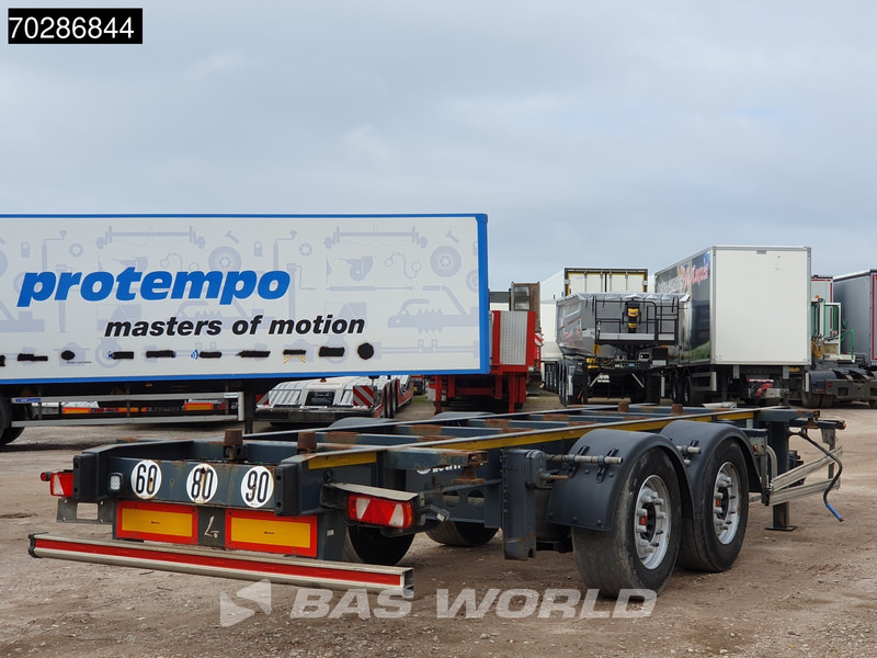 Lecitrailer R2EC 2 axles - Ρυμούλκα μεταφοράς εμπορευματοκιβωτίων/ Κινητό αμάξωμα: φωτογραφία 5 Lecitrailer R2EC 2 axles - Ρυμούλκα μεταφοράς εμπορευματοκιβωτίων/ Κινητό αμάξωμα: φωτογραφία 5